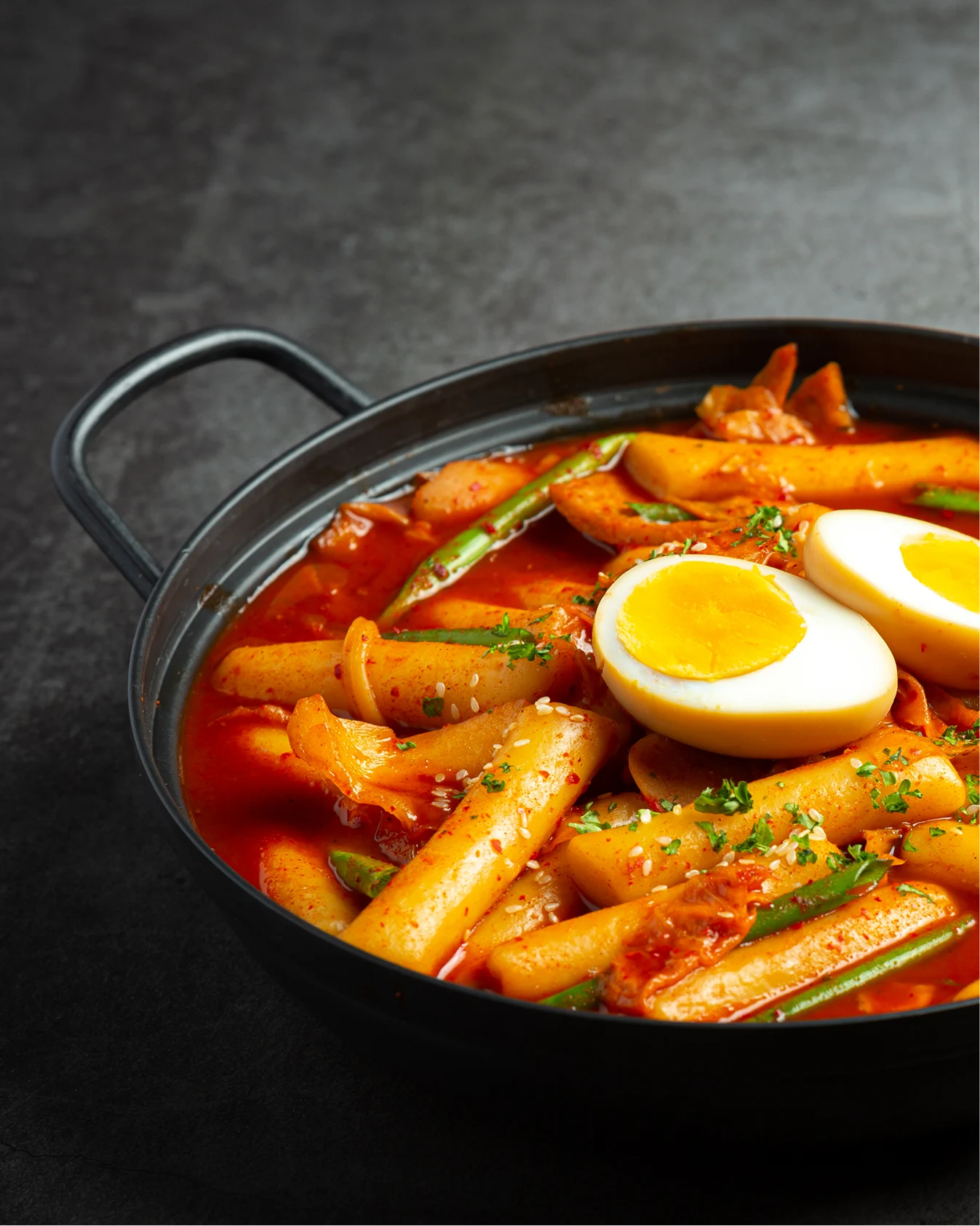 A Hankki dish, freshly prepared