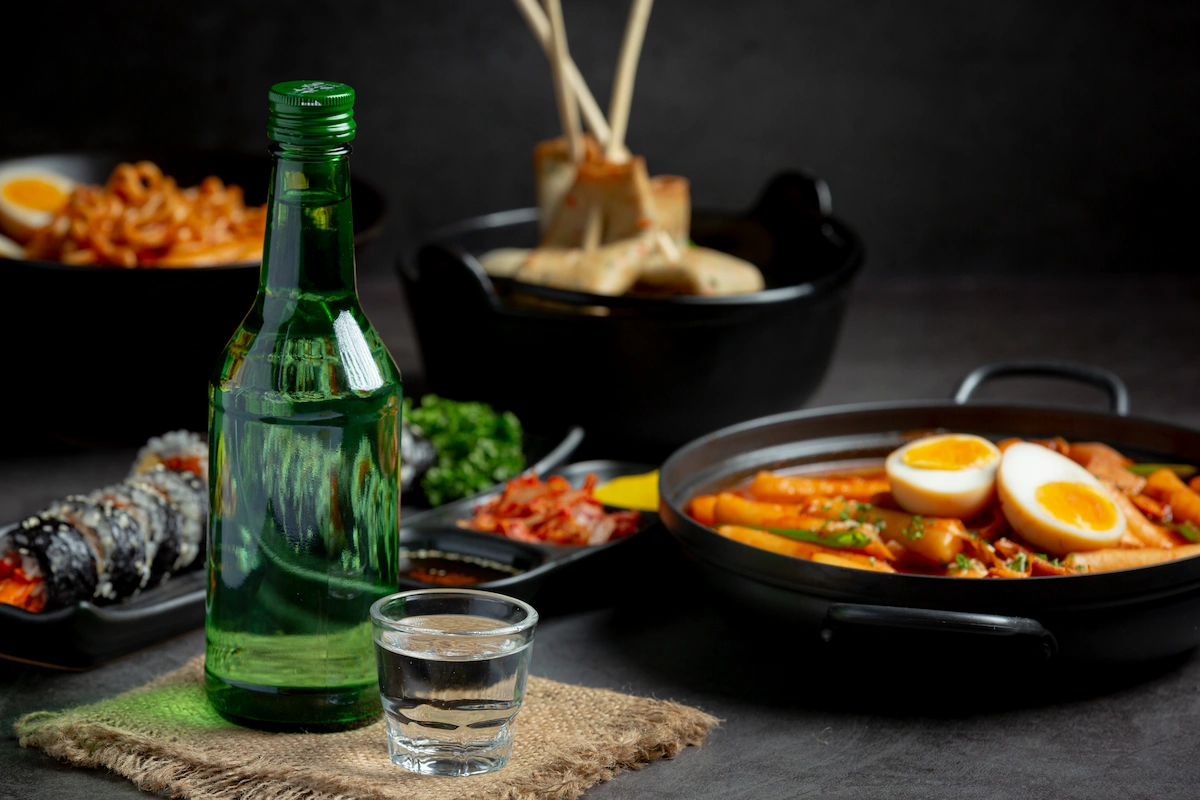 A Hankki table spread