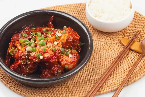 Spicy Marinated Raw Crab*